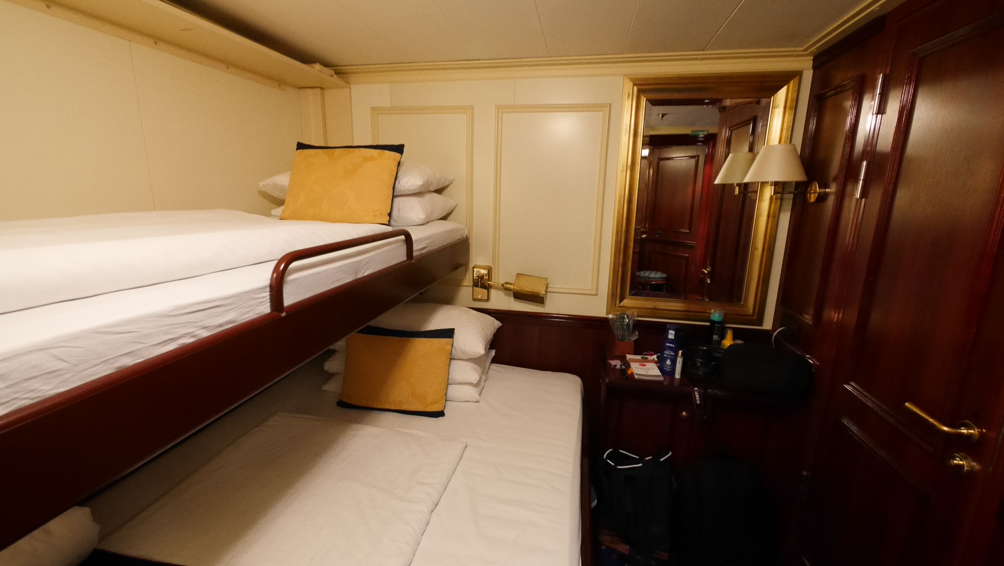 Vier Mann Expeditionskabine auf Forschungsschiff