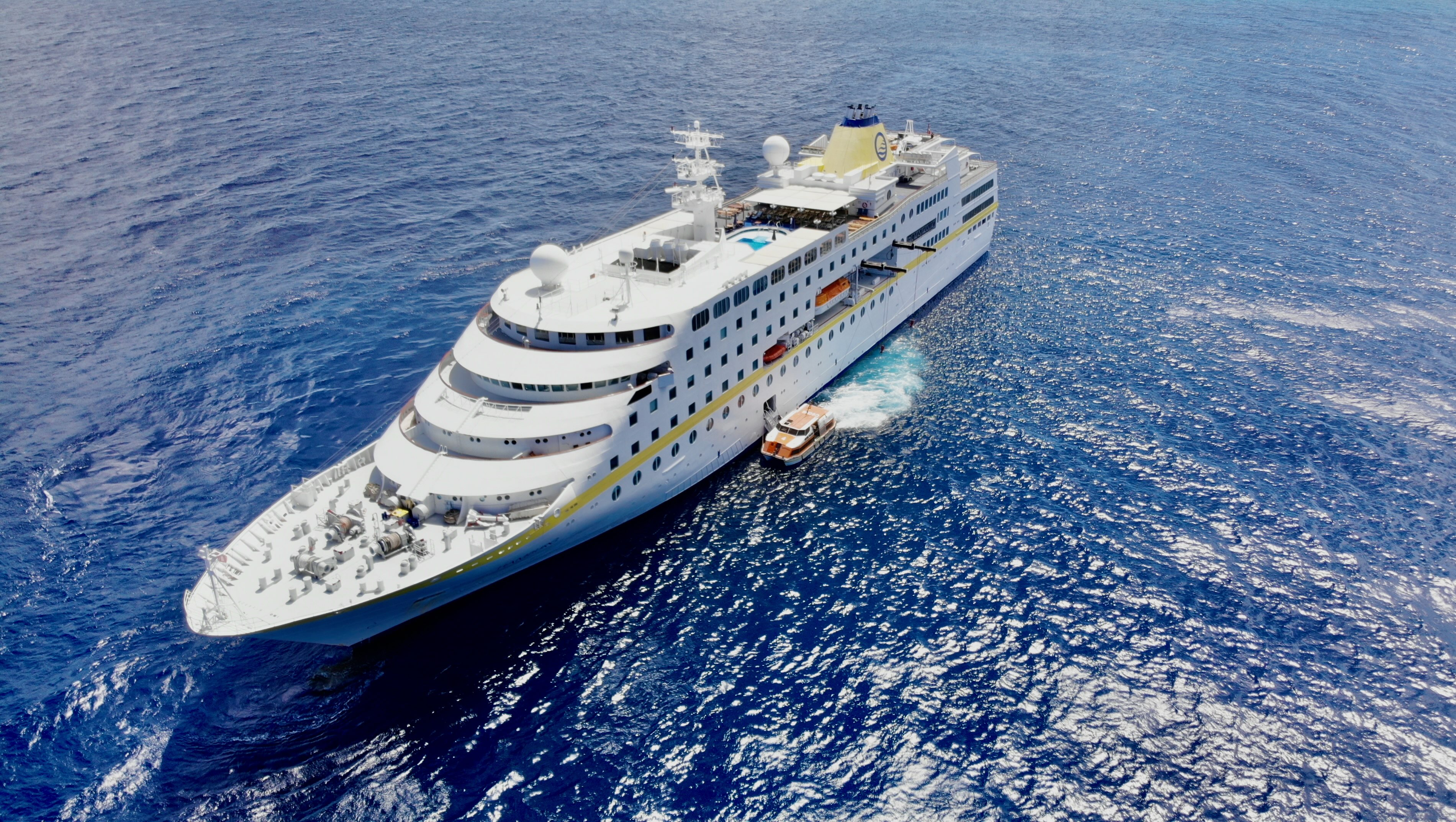 MS Hamburg Dohnen Luftaufnahme – Kreuzfahrt für Vierbeiner